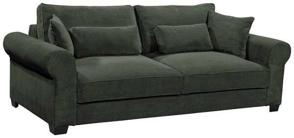 ROZKLADACIA POHOVKA, textil, tmavozelená MID.YOU - Sedačky, Online Only