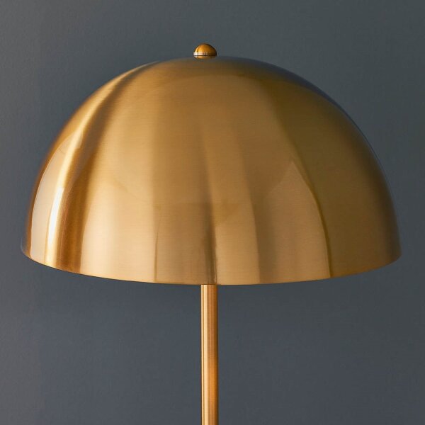 Endon 90521 - Stojacia lampa NOVA 1xE27/60W/230V mosadz