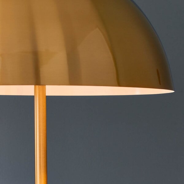 Endon 90521 - Stojacia lampa NOVA 1xE27/60W/230V mosadz
