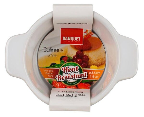 Forma zapekacia guľatá CULINARIA White 8,5 cm