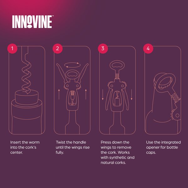 Krídlová vývrtka na víno Innovine
