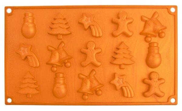 Silikónová forma na čokoládu CHRISTMAS