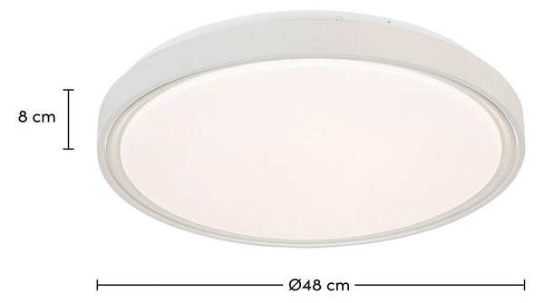 STROPNÉ SVIETIDLO, 48/8 cm Novel - Online Only bytové doplnky, Online Only