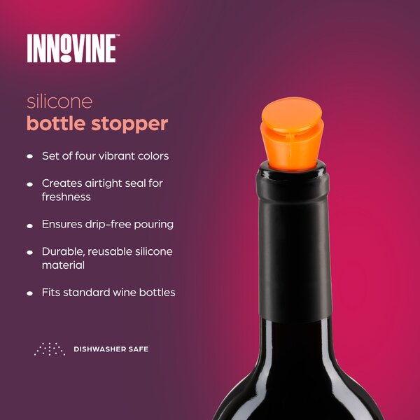Silikónové zátky na víno Innovine