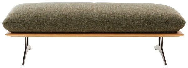 DLHÁ TABURETKA, drevo, textil, 150/43/60 cm Dieter Knoll - Kreslá