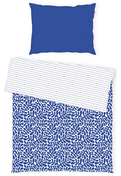 POSTEĽNÁ BIELIZEŇ, renforcé, modrá, 140/200 cm Tom Tailor - Online Only bytové doplnky, Online Only
