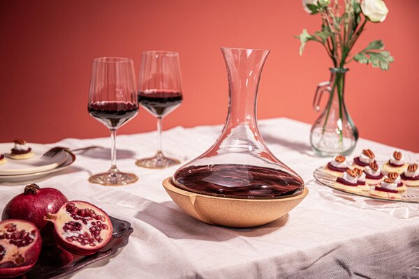 Dekantačná karafa na víno Swirling Vacu Vin