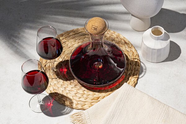Dekantér na víno Vacu Vin - krištáľové sklo
