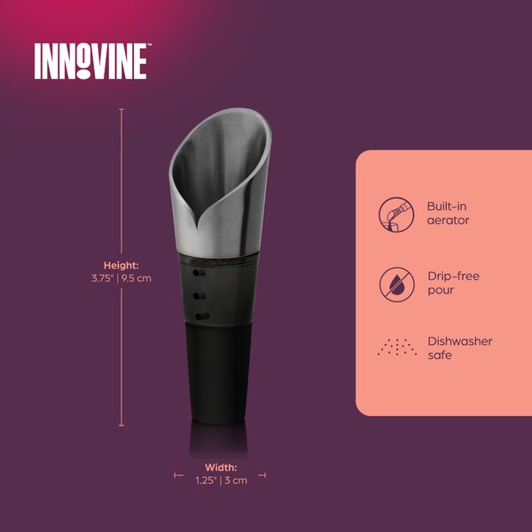 Prevzdušňovacia nálievka na víno Innovine