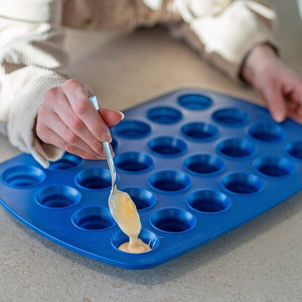 Forma coox na muffiny 24 ks Farba: Modrá