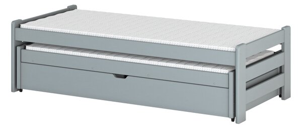 Detská rozkladacia posteľ EVONA - 90x200, šedá