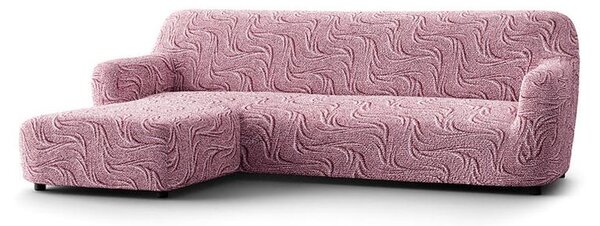 Bielastické poťahy BRILLANTE bordó sedačka s otomanom vľavo (š. 170 - 300 cm)