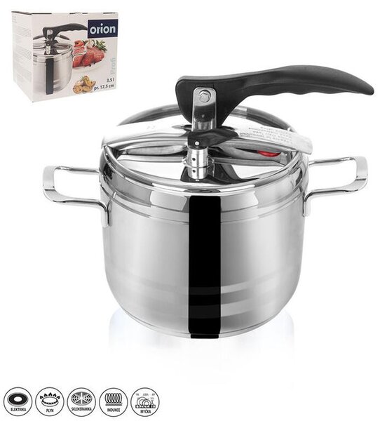 Nerezový tlakový hrniec PROFI 3,5 l vysoký