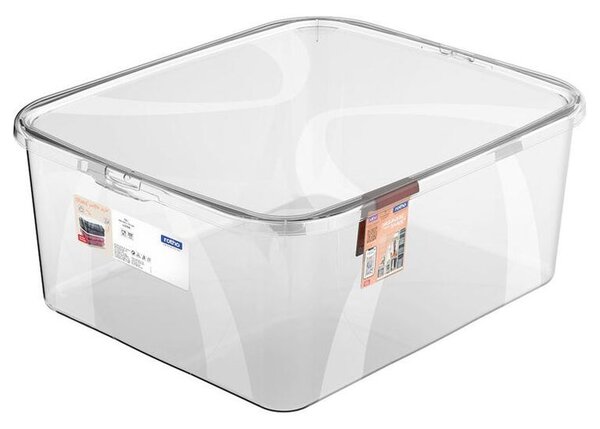 Úložný box s vekom LONA 19 l