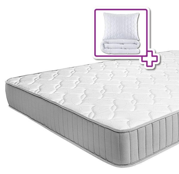 Obojstranný matrac VISCOFOAM DUO 20 cm + prešívané periny s Aloe Vera ZADARMO 80 x 200 cm