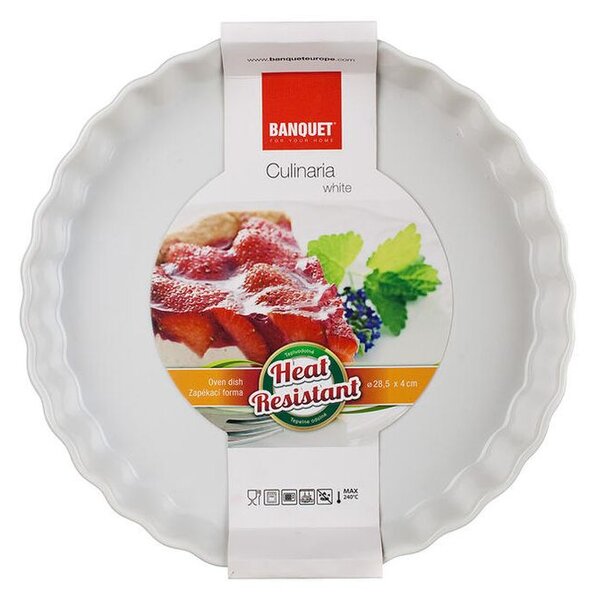 Forma na koláč CULINARIA White 28,5 cm