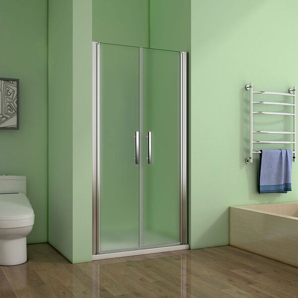 Sprchové dvere SAFE D2 80 FROST dvojkrídlové 76 – 80x195 cm