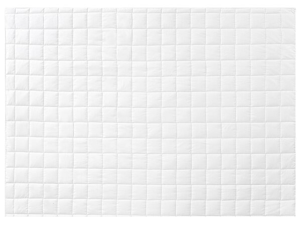 Posteľná prikrývka biela celoročná bavlnená 135 x 200 cm antialergická univerzálna