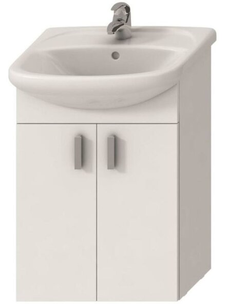 Kúpeľňová skrinka pod umývadlo Jika Lyra plus 50x29,2x70 cm biela H4519524323001