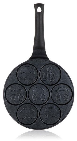Panvica na 7 lievancov s nepriľnavým povrchom ALIVIA Smile 26 cm