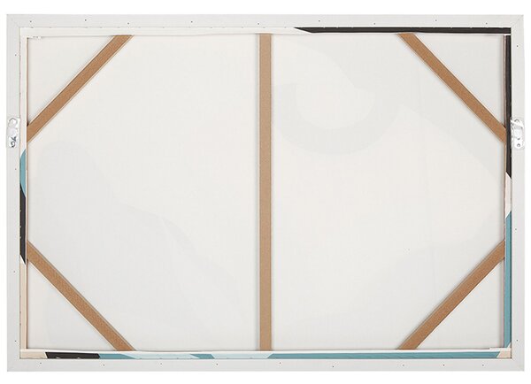 Obraz na plátne viacfarebný polyester MDF 93 x 63 cm obdĺžnikový tvar abstraktný vzor moderný štýl obývačka spálňa