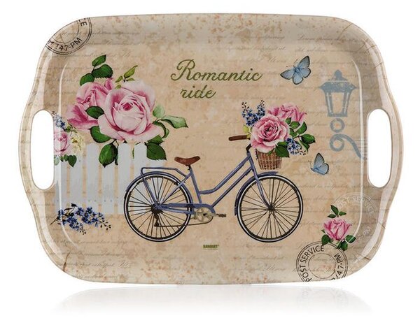 Sada melamínových tácok ROMANTIC RIDE 2 ks
