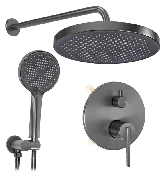 Rea Grace, podomietkový sprchový set s boxom, titánová, REA-P4406