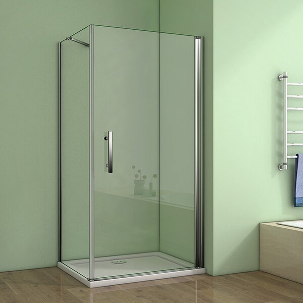 Obdĺžnikový sprchovací kút MELODY D1 90x70 cm s jednokrídlovými dverami vrátane sprchovej vaničky z liateho mramoru