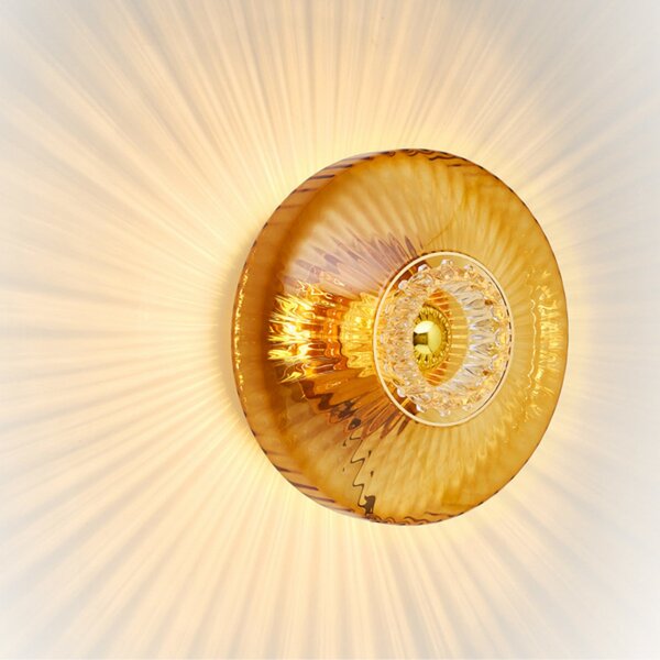 New Wave Optic Nástenné Svietidlo XL Amber - Design By Us DESIGN BY US