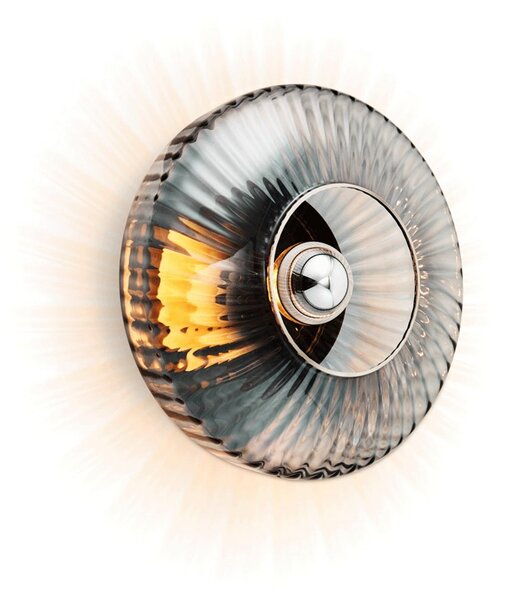 New Wave Optic Nástenné Svietidlo Smoke - Design By Us DESIGN BY US