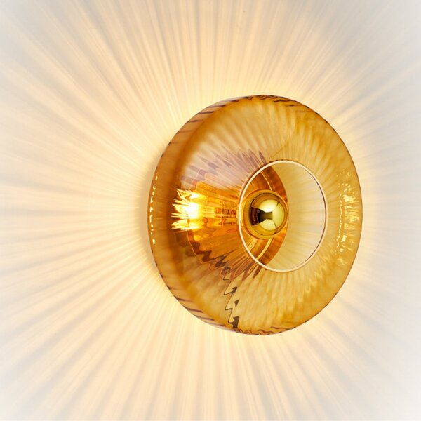 New Wave Optic Nástenné Svietidlo XL Amber - Design By Us DESIGN BY US