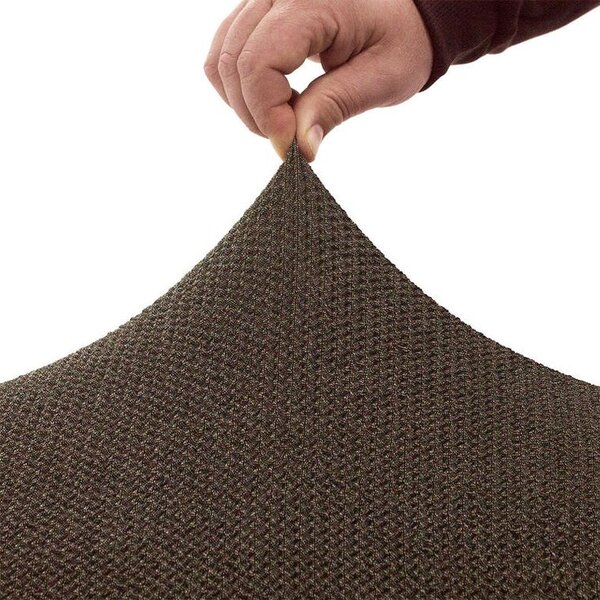 Super strečové poťahy HARMONIA tabaková taburetka (40 - 60 cm)