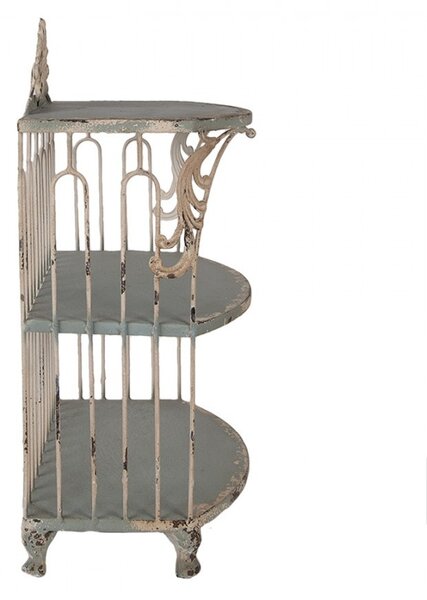 Wall Cabinet 38x23x55 Cm Green Metal - 38*23*55 cm - Clayre & Eef