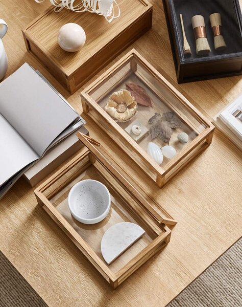 Bolia Drevený box Norie Storage, oiled oak