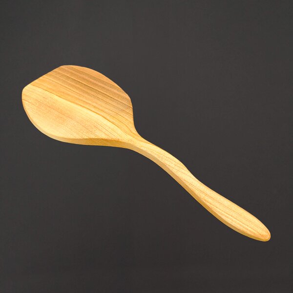 AMADEA Drevená obracačka, masívne drevo, dĺžka 32 cm