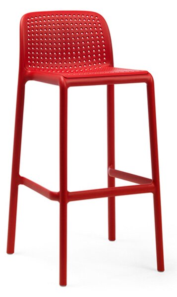 Stima Plastovábarová stolička BORA Odtieň: Rosso - červená