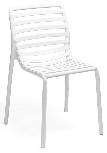 Stima plastová venkovní stolička DOGA Odtieň: Bianco - Biela