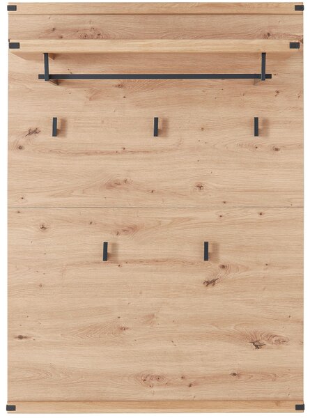 VEŠIAKOVÝ PANEL, dub artisan, Linea Natura - Vešiakové steny
