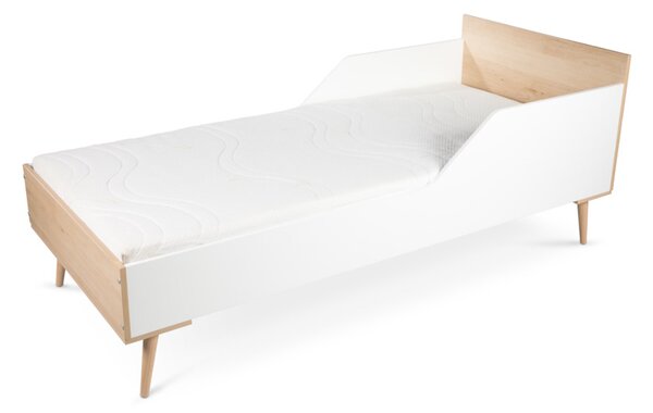 Detská posteľ MACEK,184x72x84,biela/buk
