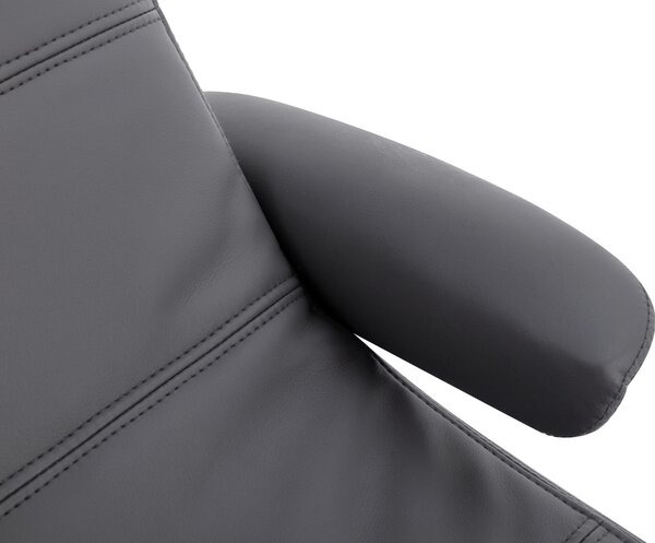 RELAXAČNÉ KRESLO S PODNOŽKOU, textil, sivá Livetastic - Online Only obývacie izby, Online Only