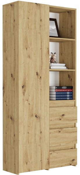 NovýNábytok.sk Regál Briod (artisan). Akcia -19%. Vlastná spoľahlivá doprava až k Vám domov. 1151231