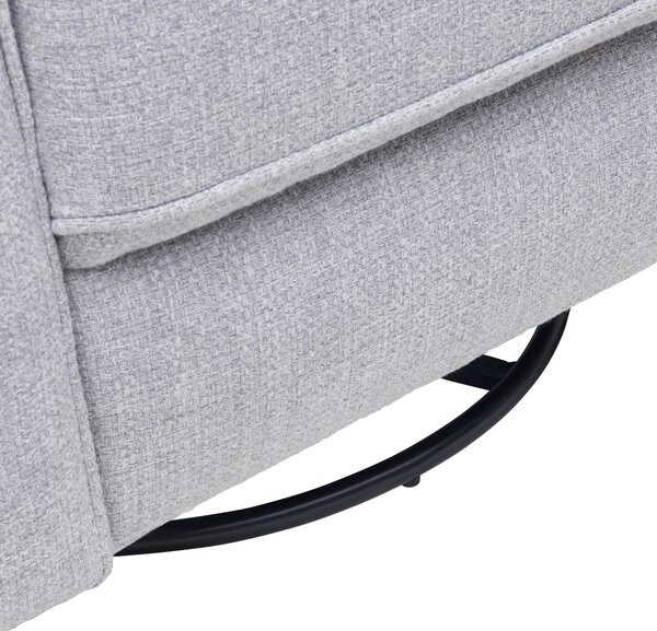 TV KRESLO, textil, biela Livetastic - Kreslá, Online Only