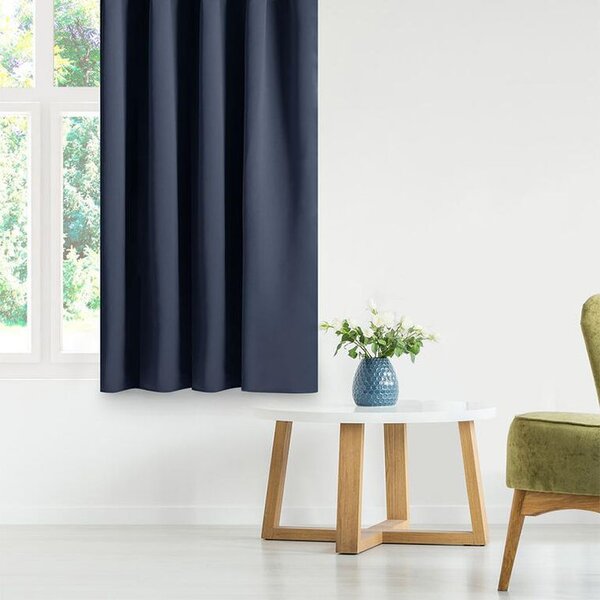 Zatemňovací záves blackout RESTILO indigo 140 x 245 cm 1 ks