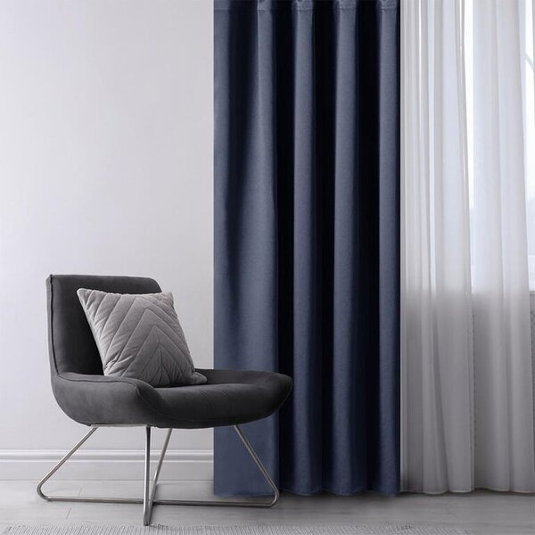 Zatemňovací záves blackout RESTILO indigo 140 x 245 cm 1 ks