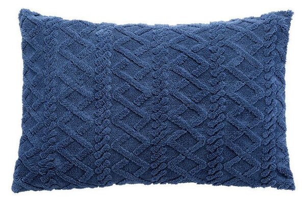 Súprava 2 ks obliečok na vankúše INVERNO tmavo modrá 50 x 70 cm