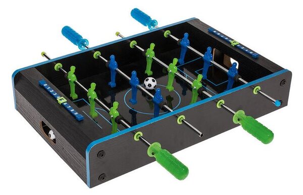 Stolný futbal svietiaci v tme