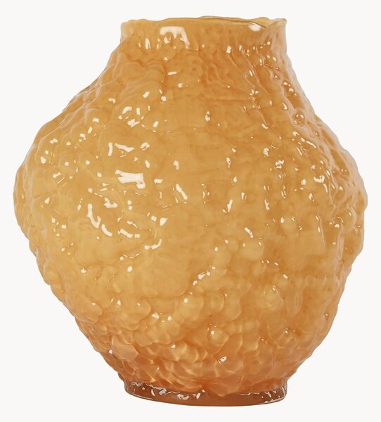 Ručne fúkaná sklenená váza Corallo, V 27 cm