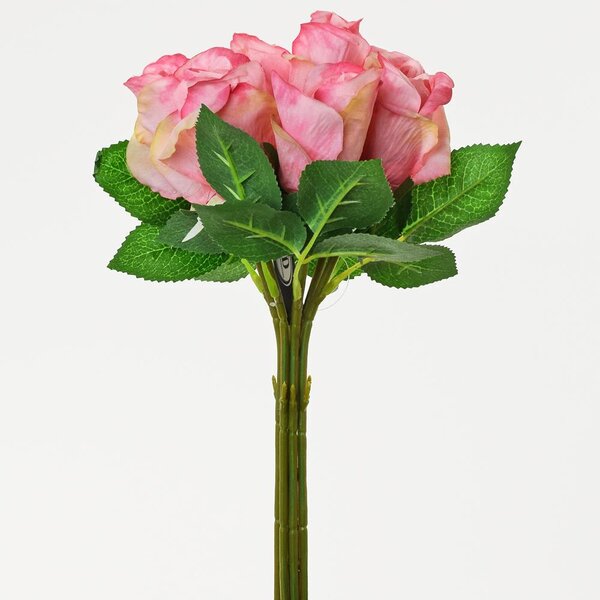 Kytica ruža 27cm bledo ružova