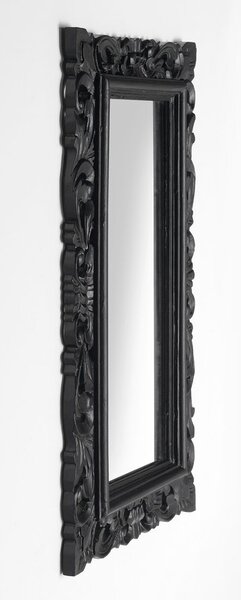 Sapho Sapho, SAMBLUNG zrkadlo v ráme, 40x70cm, čierna, IN113