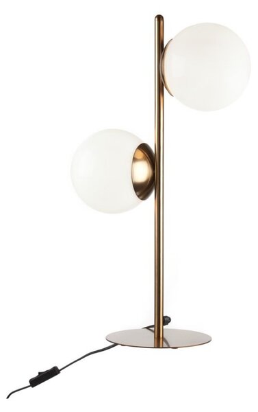 1G124 Stolná lampa Gold 2/E14, H56